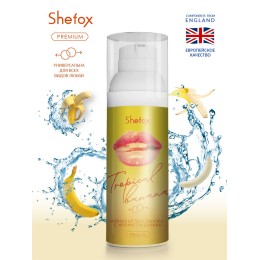 Интимная гель-смазка Shefox Premium «Тропический банан» - 50 мл.