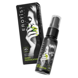 Съедобный гель Erotist Sweet Provocation Fruit Trio со вкусом киви, граната и яблока - 30 мл.