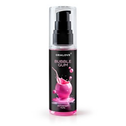 Съедобная смазка на водной основе с ароматом бабл-гам - 60 гр.