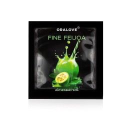 Саше съедобной оральной смазки OraLove с ароматом фейхоа - 3 гр.