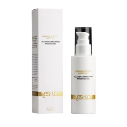 Массажный гель-смазка на силиконовой основе Allover Lubricating Massage Gel - 100 мл.