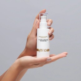 Массажный гель-смазка на силиконовой основе Allover Lubricating Massage Gel - 100 мл.