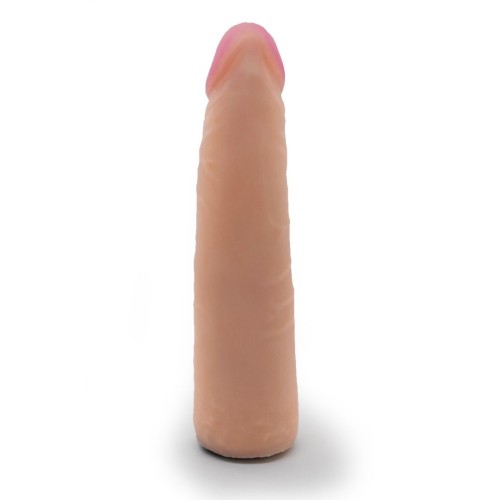 Страпон системы Харнесс: трусики с плугом и реалистичная насадка - 17,5 см.