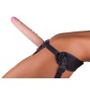 Насадка-фаллос в комплекте с трусиками Harness - 21,6 см.