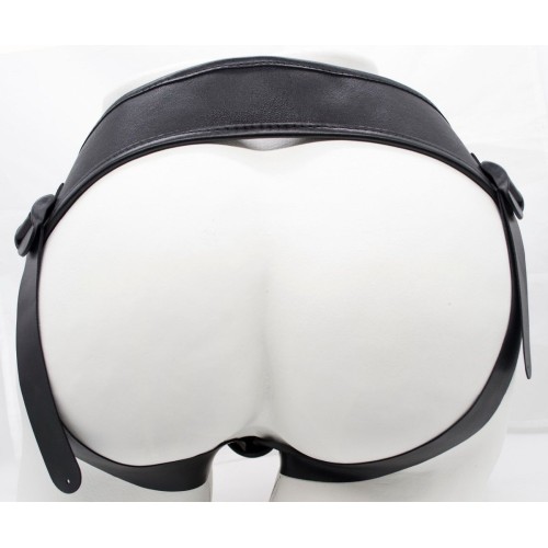 Страпон Harness из двух предметов: трусики с плугом и насадка-фаллос - 17 см.