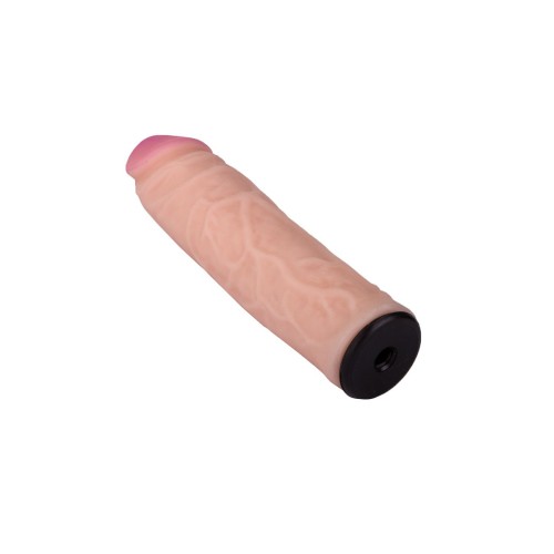 Страпон Харнесс: трусики с плугом и насадка из неоскин - 15,2 см.