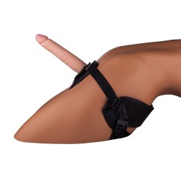 Женский страпон с реалистичной насадкой - 17 см.