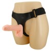 Реалистичный фаллоимитатор на трусиках - 17,5 см.