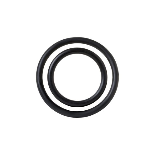 Страпон с 2 насадками и вибрацией UniStrap - 20 и 18 см.