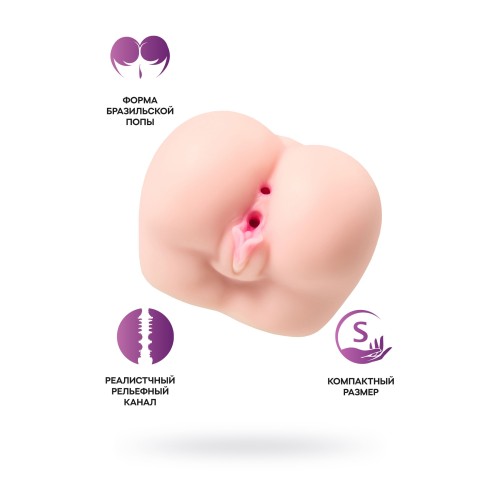 Реалистичный мастурбатор Paula с 2 любовными тоннелями