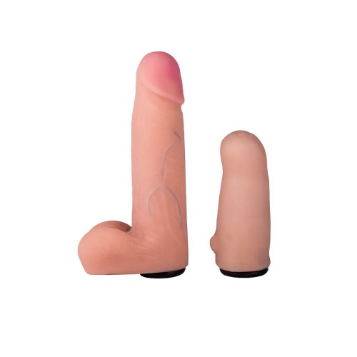 Кожаный пояс харнесс премиум класса WOMAN LONG(S) с 3 насадками