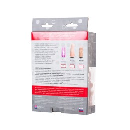 Телесный поясной страпон с вагинальной пробкой - 17 см.