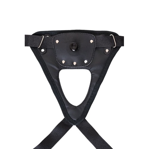 Телесный страпон на трусиках Realstick Hunter - 14,5 см.