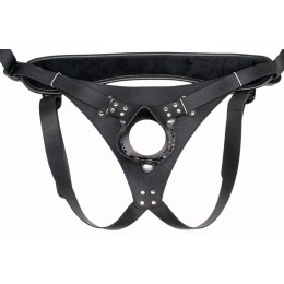 Гигантский фаллоимитатор на присоске в комплекте с трусиками - 26 см.