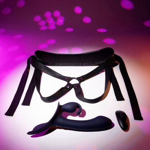 Женский страпон с вибрацией Giving Vibes