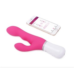 Революционный вибратор с дистанционным управлением Nora New - 20 см.