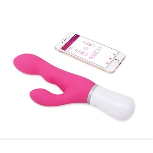 Революционный вибратор с дистанционным управлением Nora New - 20 см.