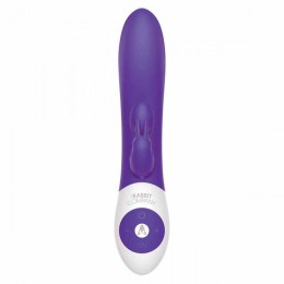 Фиолетовый вибратор The Kissing Rabbit