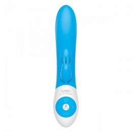 Голубой вибратор The Kissing Rabbit