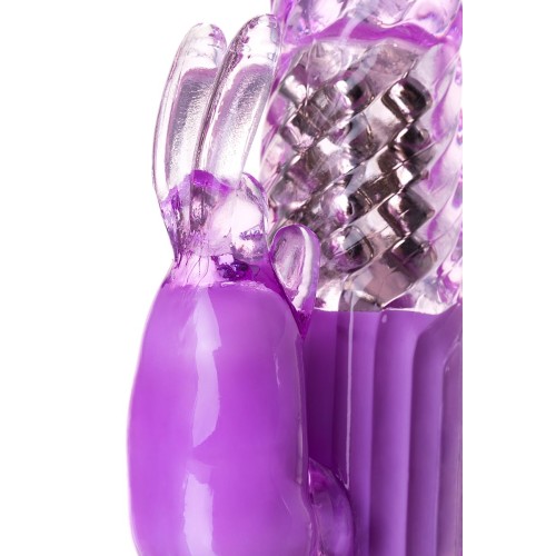 Фиолетовый вибратор High-Tech fantasy - 22,5 см.