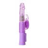 Фиолетовый вибратор High-Tech fantasy - 22,5 см.