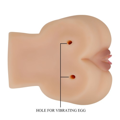 Телесный мастурбатор-полуторс Kylie