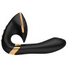 Черный вибростимулятор SOYO - 17 см.