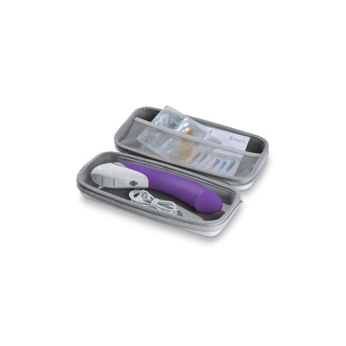 Фиолетовый вибратор Mystim Terrific Truman - 27 см.