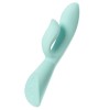 Мятный вибратор Sensy с функцией реакции на касание - 20 см.