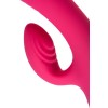 Ярко-розовый вибратор-кролик с вакуум-волновой стимуляцией Enila - 23 см.