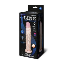 Фаллоимитатор без мошонки на присоске F LINE - 23 см.