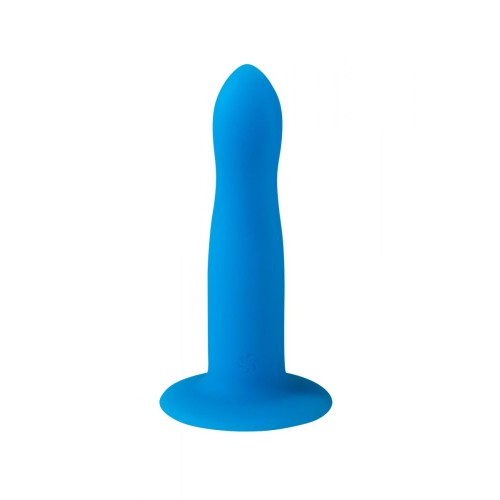 Синий, светящийся в темноте стимулятор Neon Driver - 13,3 см.