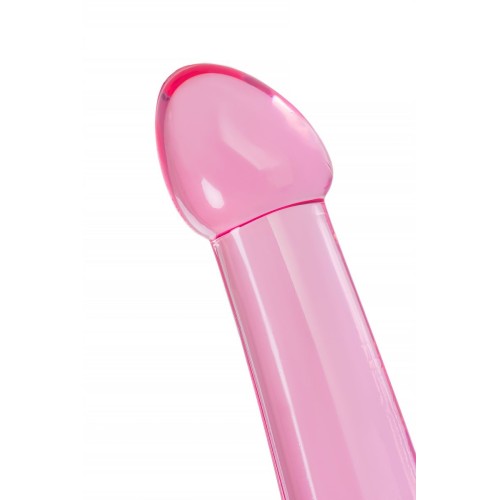 Розовый нереалистичный фаллоимитатор Jelly Dildo XL - 22 см.