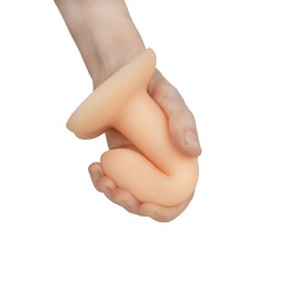 Телесный нереалистичный дилдо Emotional на присоске - 13 см.