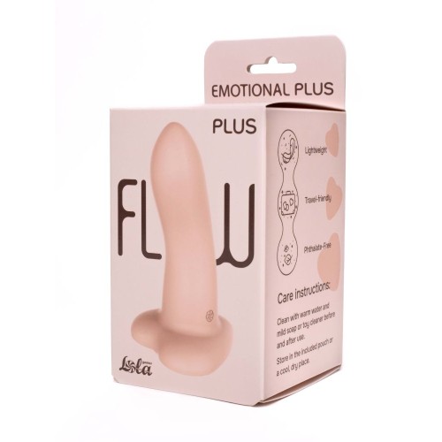 Телесный нереалистичный дилдо Emotional Plus - 13 см.