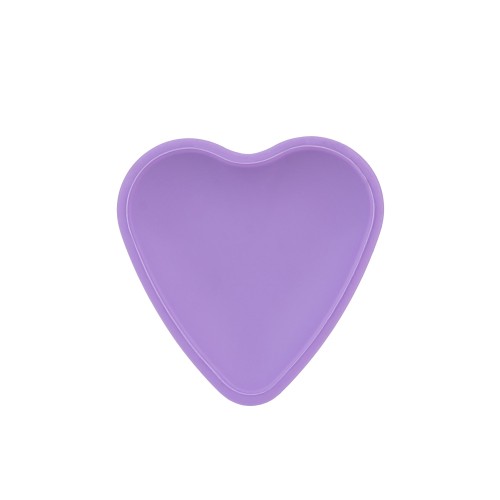 Фиолетовый нереалистичный дилдо Emotional - 13 см.