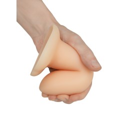 Телесный нереалистичный дилдо Emotional Soft Max - 13 см.