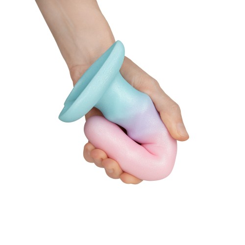 Нереалистичный дилдо Unicorn - 17,5 см.