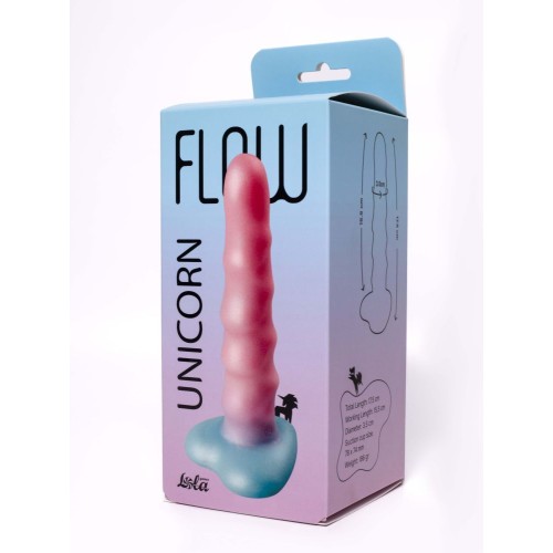 Нереалистичный дилдо Unicorn - 17,5 см.