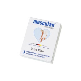 Особо тонкие презервативы Masculan Ultra Fine - 3 шт.