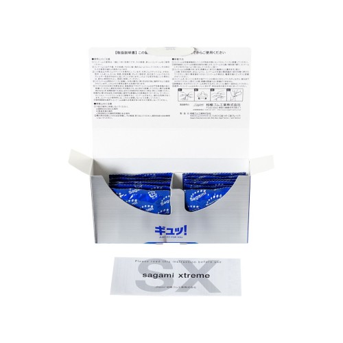 Фиолетовые презервативы Sagami 6 FIT V с волнообразной текстурой - 12 шт.