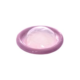 Фиолетовые презервативы Sagami 6 FIT V с волнообразной текстурой - 12 шт.