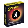 Классические презервативы с обильной смазкой Ganzo Classic - 3 шт.