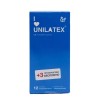 Классические презервативы Unilatex Natural Plain - 12 шт. + 3 шт. в подарок