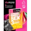 Презервативы для орального секса DOMINO Sweet Sex с ароматом манго - 3 шт.