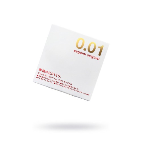 Супертонкий презерватив Sagami Original 0.01 - 1 шт.