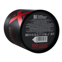 Ультратонкие презервативы в кейсе MAXUS So Much Sex - 100 шт.