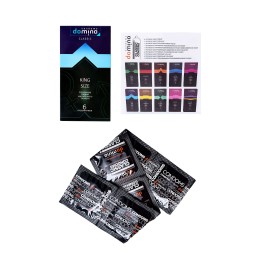 Презервативы увеличенного размера DOMINO Classic King size - 6 шт.