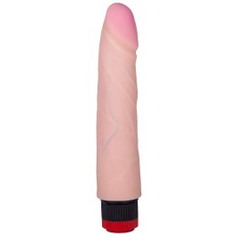 Вибратор с большой розовой головкой ART-Style №1 - 22 см.