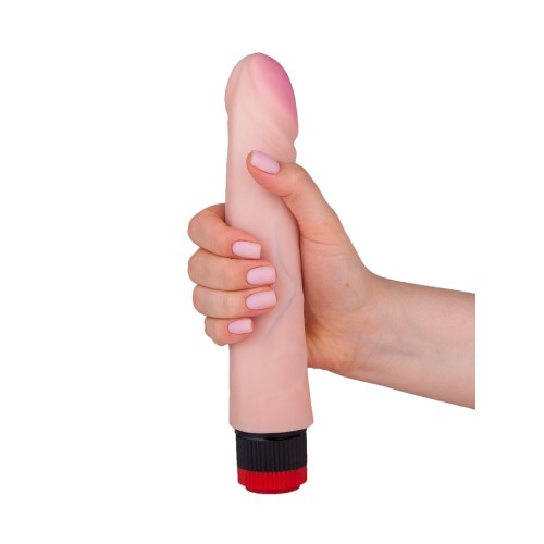 Вибратор с большой розовой головкой ART-Style №1 - 22 см.